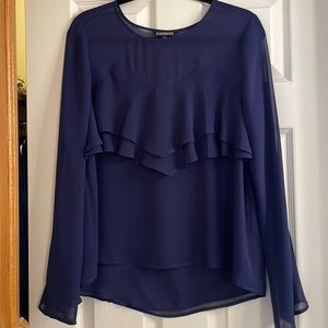 Express long sleeved blouse